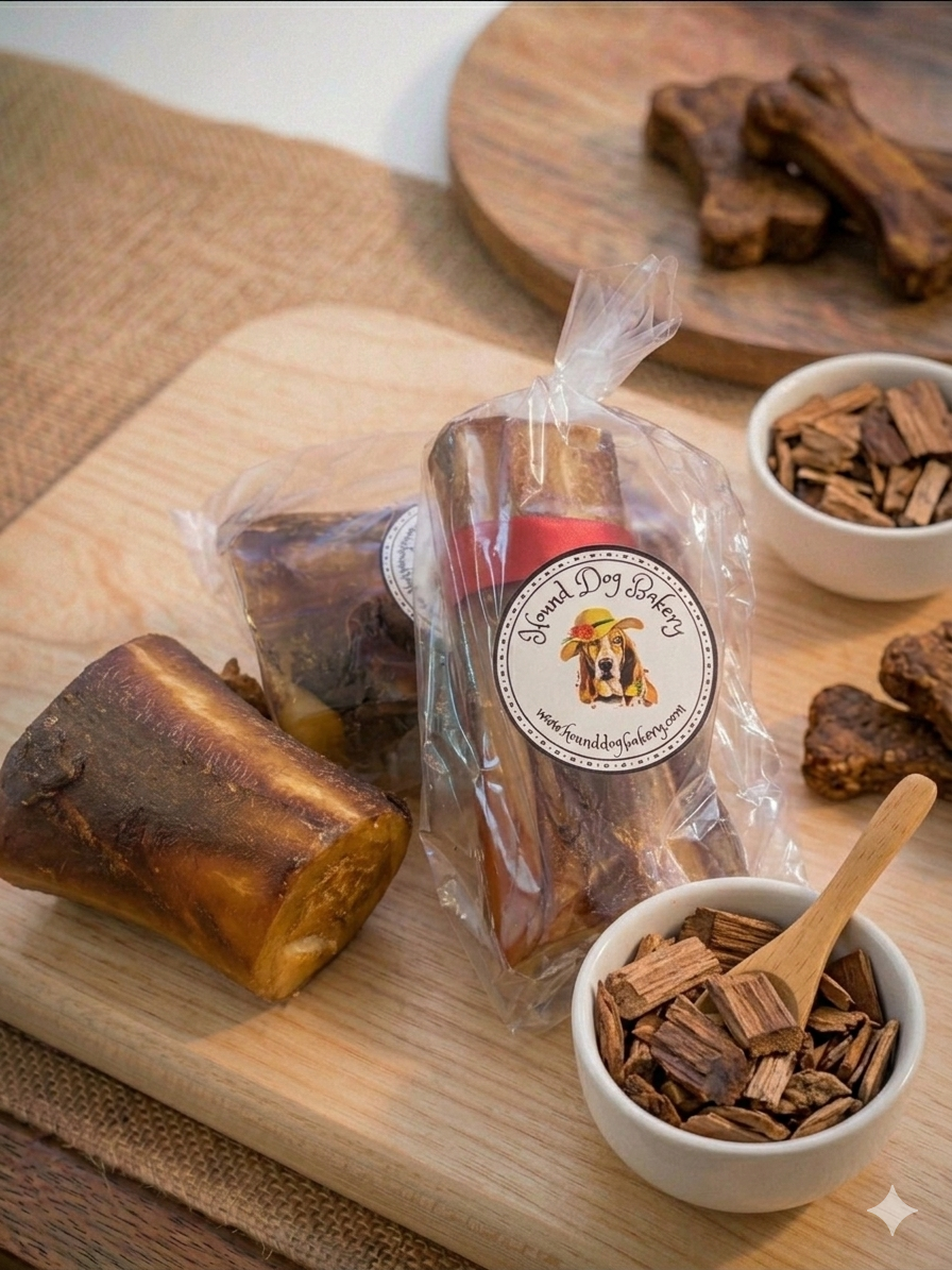Hickory Smoked Bones — Slow-Smoked Dog Bones