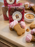 Yogurt Dipped Peanut Butter Dog Bites - Handmade Dog Treats