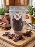 100% Beef Jerky — Handmade Single-Ingredient Dog Treats