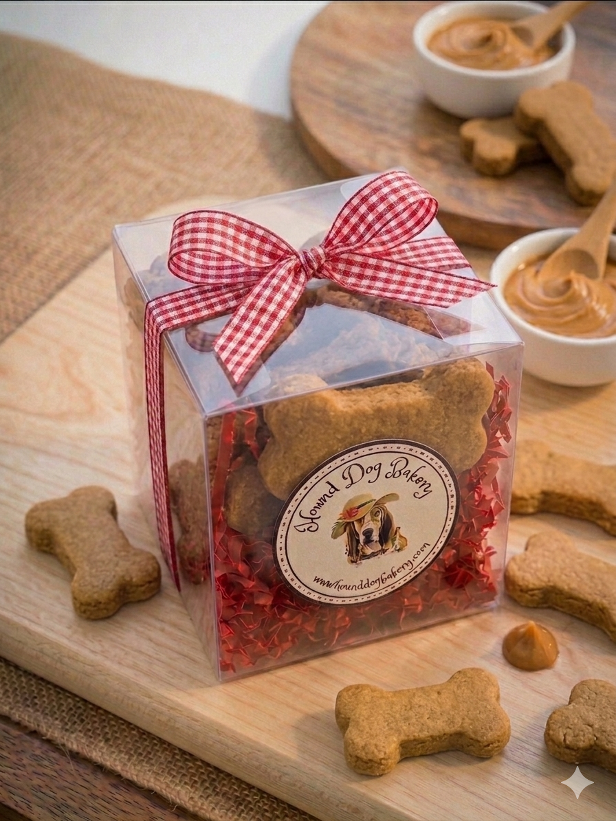 Classic Peanut Butter Dog Bites — Handmade Dog Treats